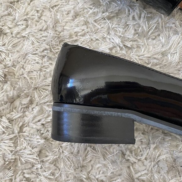 Jeffrey Campbell Black Patent Loafers - Picture 8 of 12